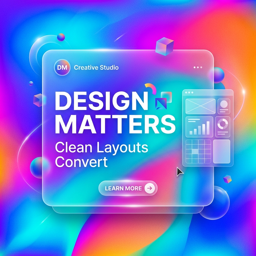E-commerce Brand Growth Campaign graphics design mockup